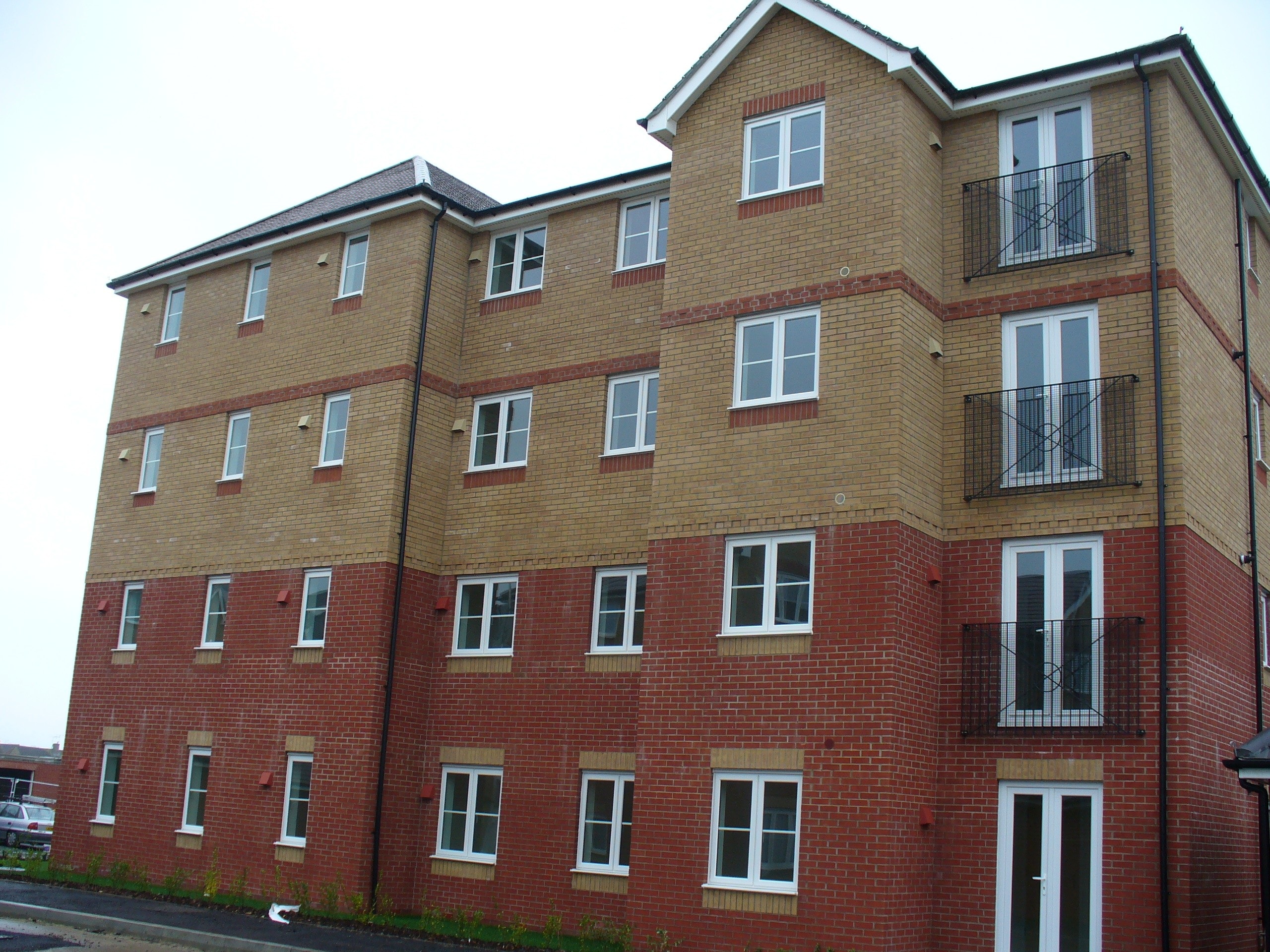 Photo of exterior flats